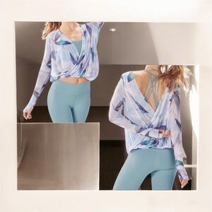 Fabletics Treva two piece yoga top set in size S/M